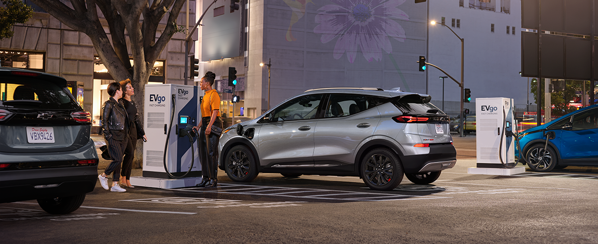 Charging is convenient with Chevrolet's EUV Bolt and the new EV Blazer.